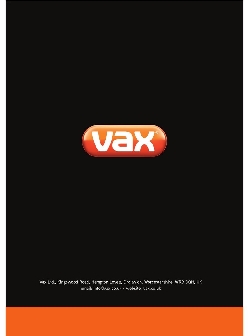 Vax U91-LF Series User manual