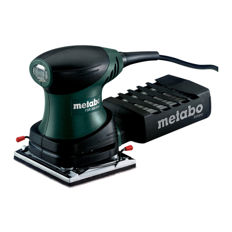 Metabo FSR 200 INTEC - User manual