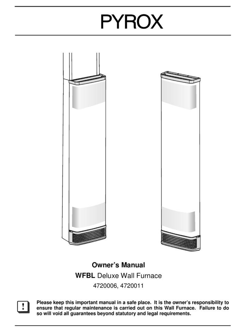 Pyrox WFBL owner's manual