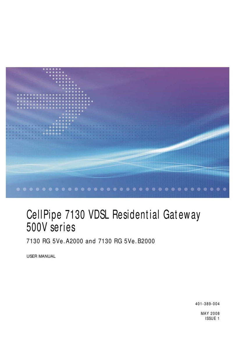 Alcatel-Lucent CellPipe 7130 User manual