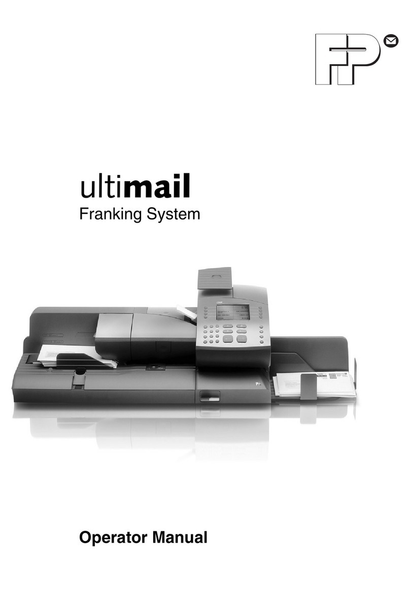 FP ultimail Operator's manual
