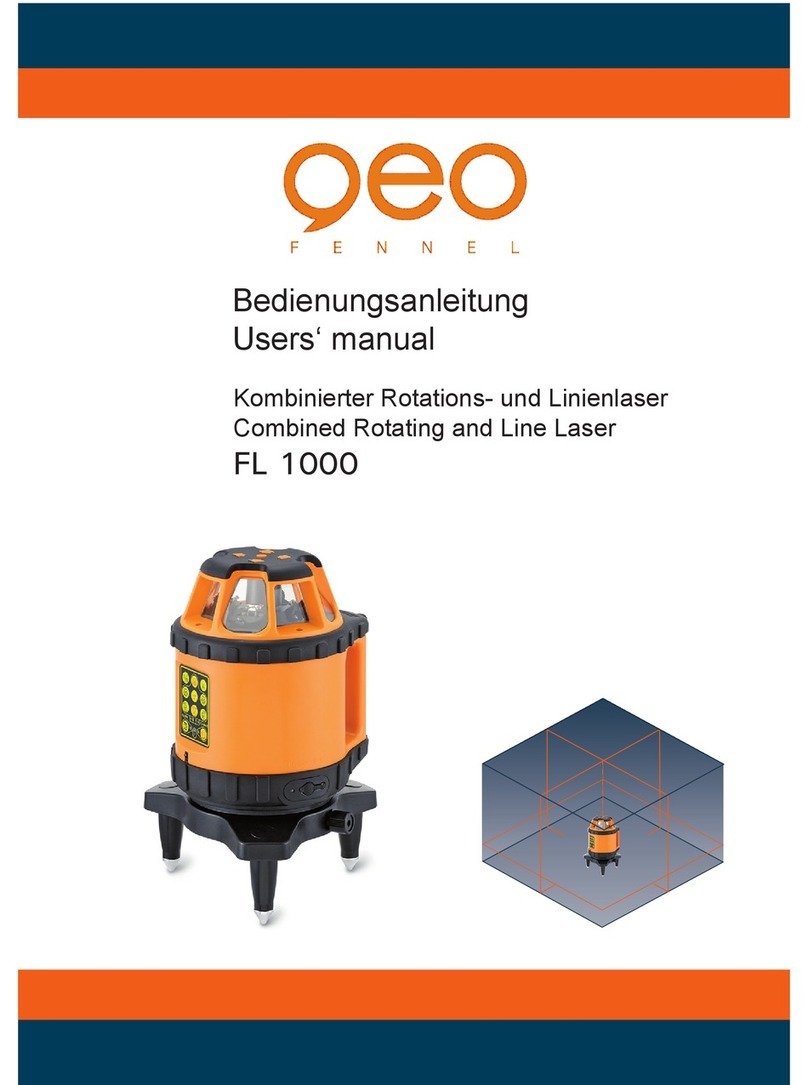Geo FL 1000 User manual