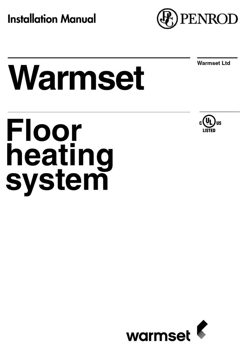 Penrod Warmset installation instructions