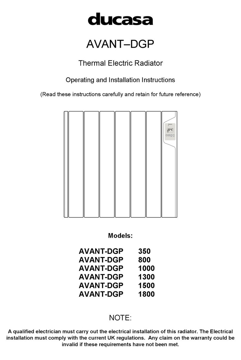 Ducasa AVANT-DGP 350 User manual Ducasa AVANT-DGP 350 User manual