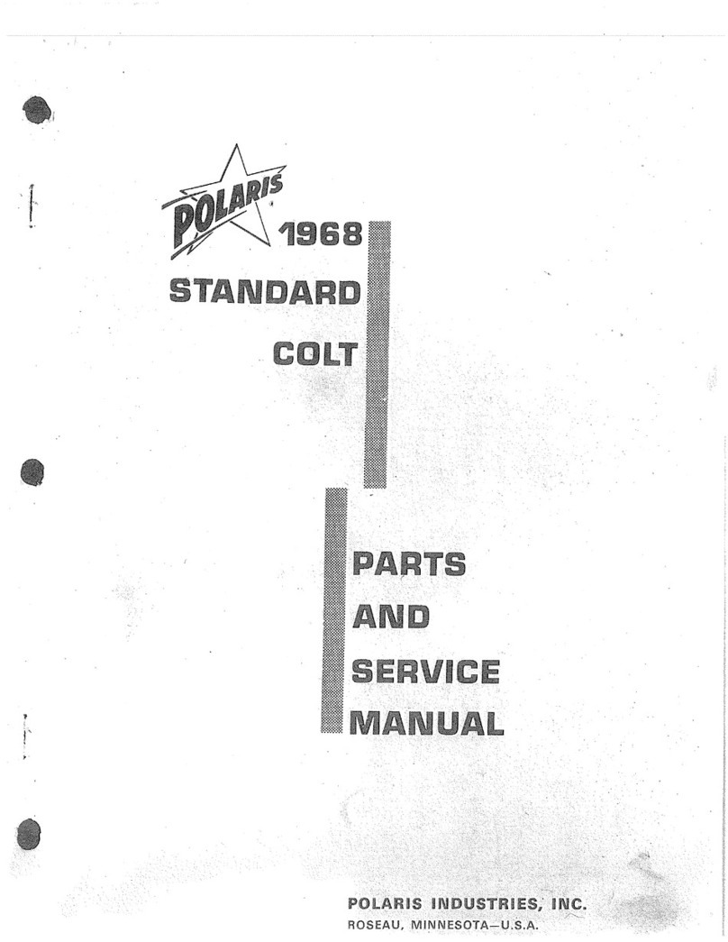 Polaris 1968 Standart Colt Quick start guide