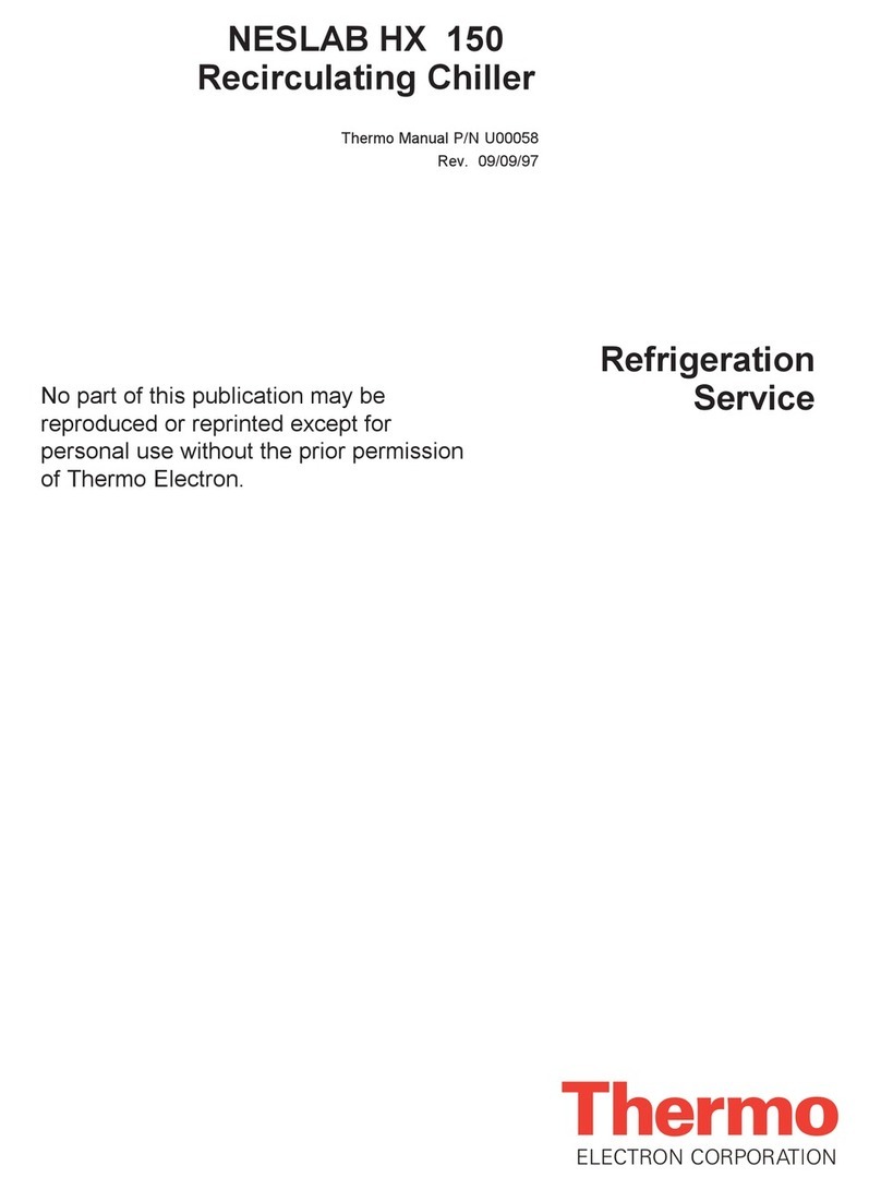 Thermo NESLAB HX 150 Service manual