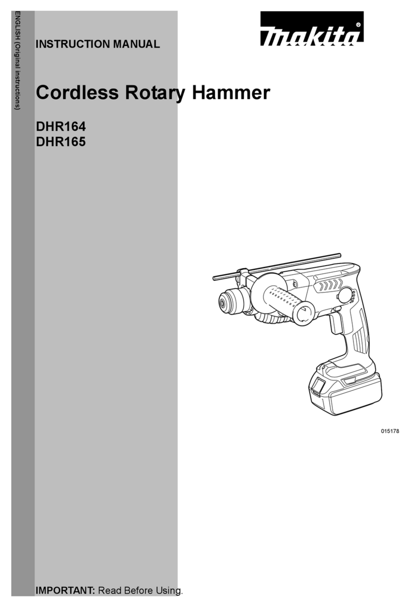 Makita DHR164 instruction manual