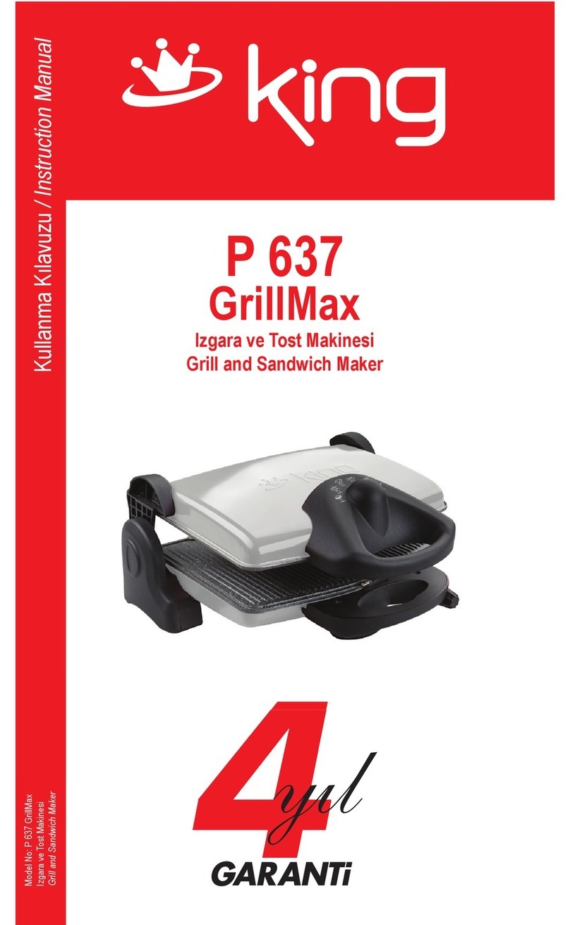 KING P 637 instruction manual