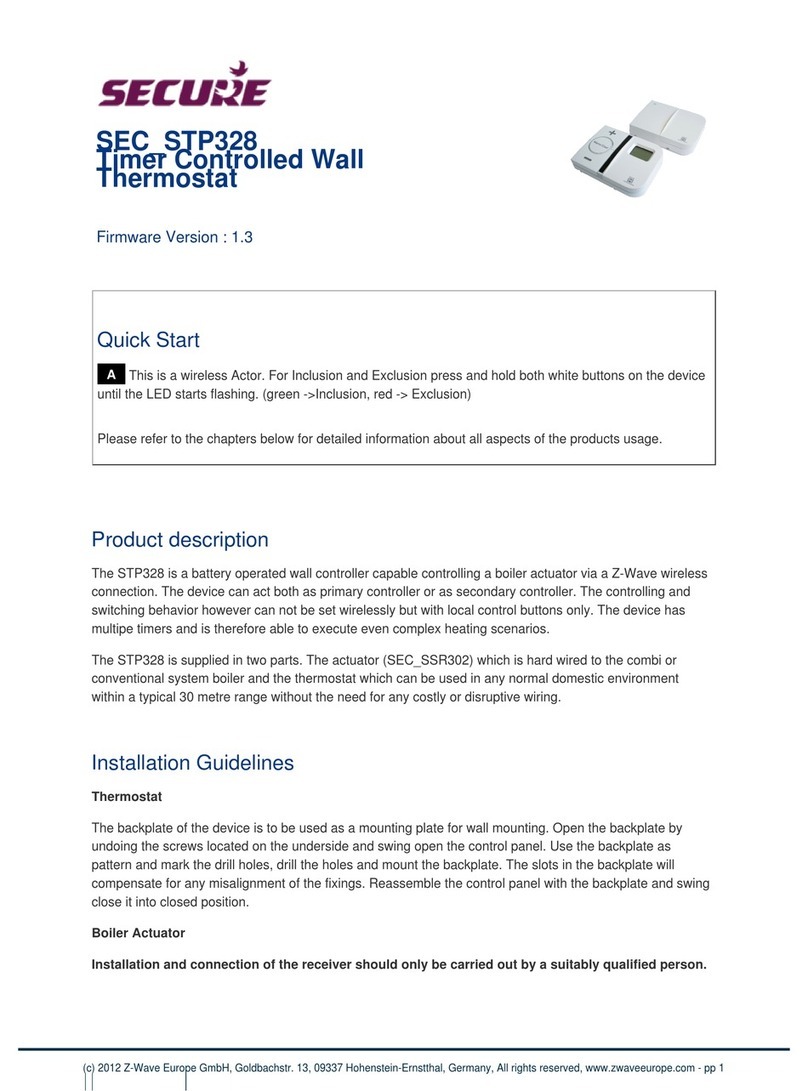 Secure STP328 quick start guide