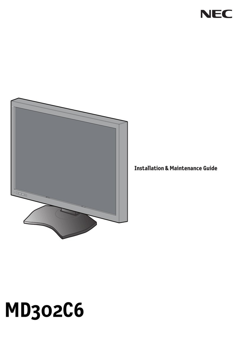 NEC MD302C6 Operating and safety instructions