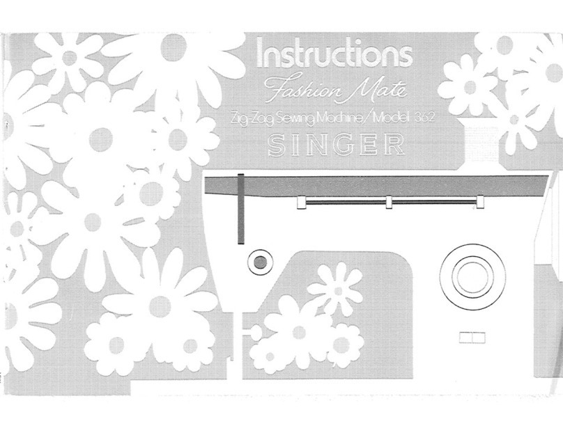 Singer 362 User manual