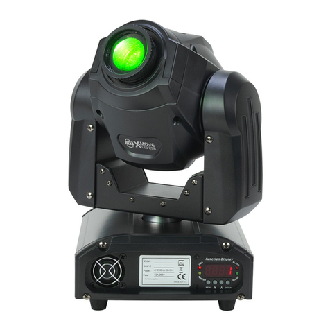 ADJ X-Move LED 25R User manual ADJ X-Move LED 25R User manual