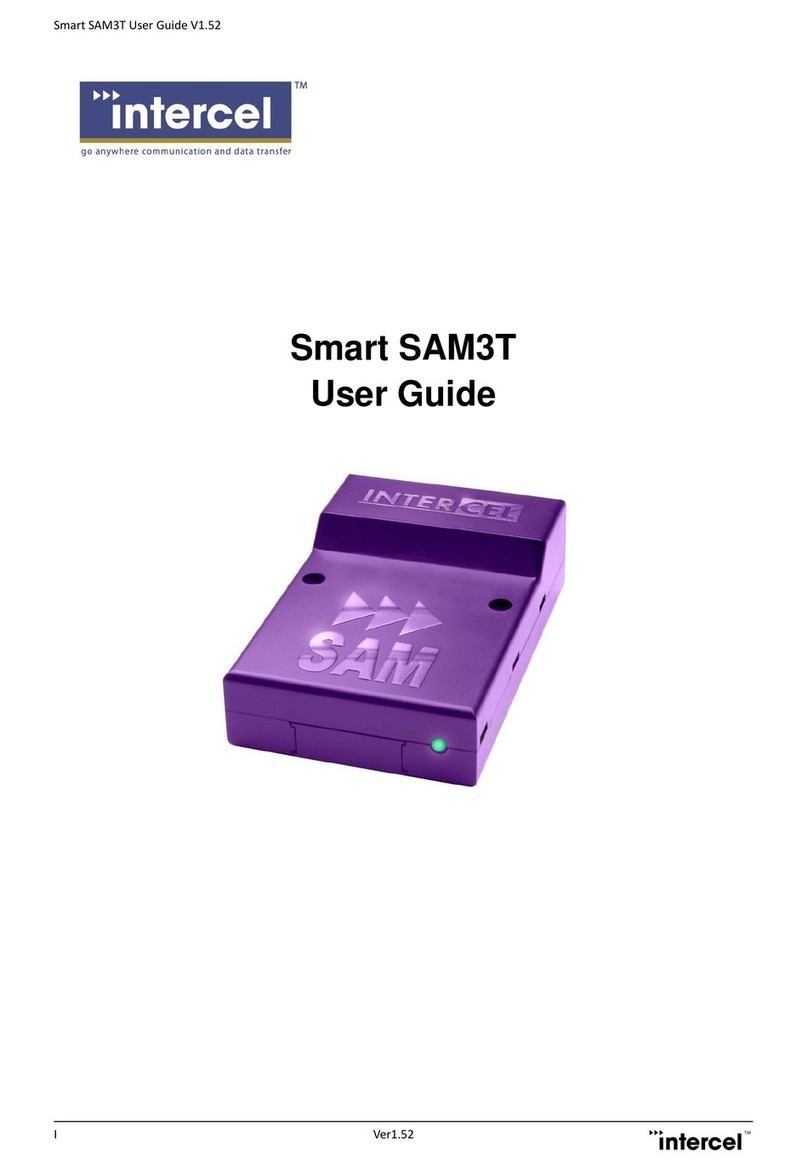 Intercel SAM3T User manual