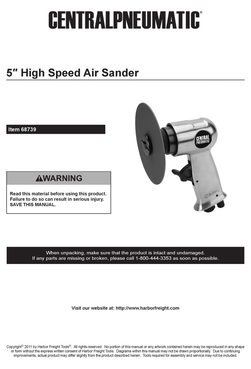 Central Pneumatic 68739 User manual