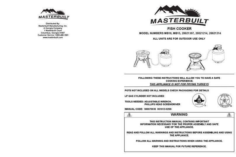 Masterbuilt MB10 manual Masterbuilt MB10 manual