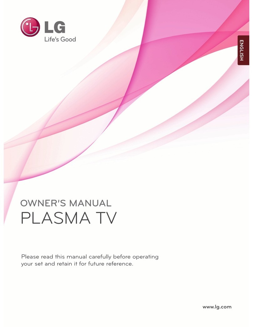 LG 60PK7 series owner's manual