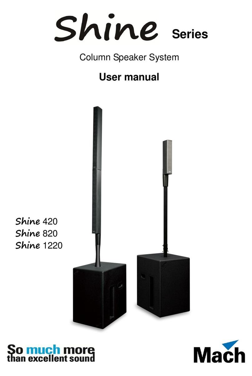 Mach Shine 420 User manual