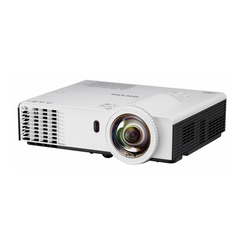 Ricoh PJ X4340 User manual
