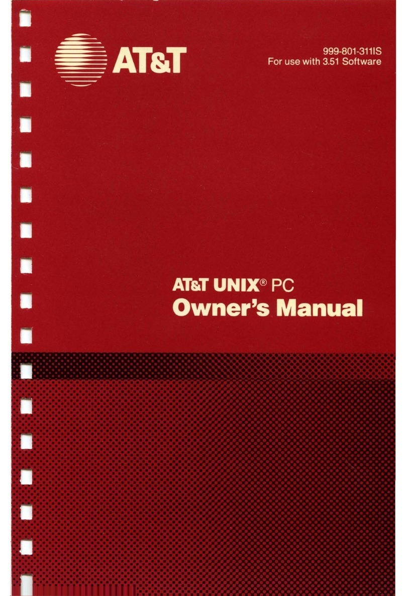 AT&T UNIX User manual