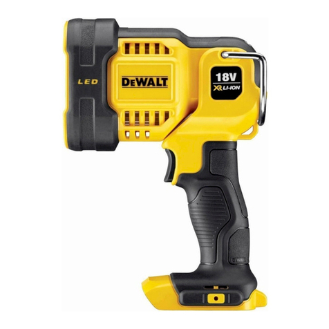 DeWalt XR LI-ION DCL043 User manual