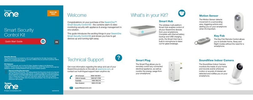 SwannOne Smart Security Control Kit quick start guide