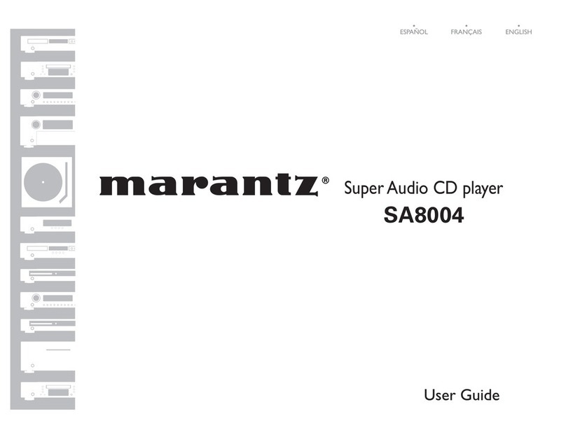 Marantz SA8004 user guide