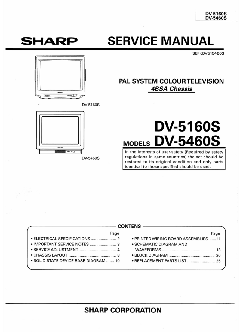 Sharp DV-5160S User manual