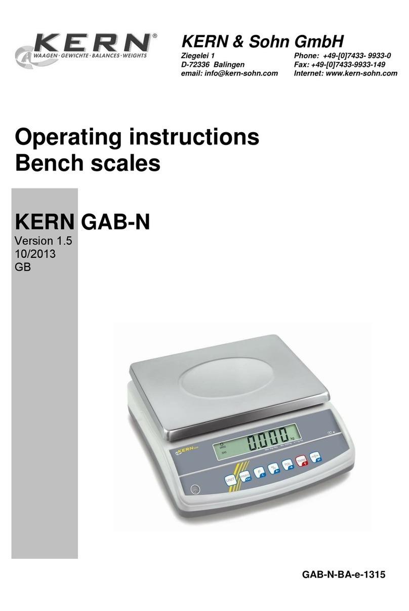 KERN GAB-N User manual