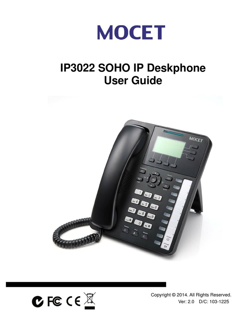 Mocet IP3022 user guide