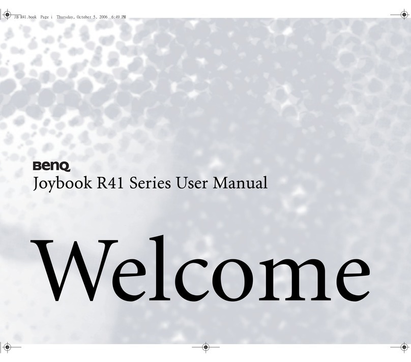 BenQ Joybook R41 series user manual