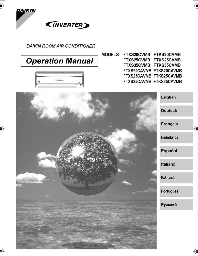 Daikin FTXS20CVMB User manual