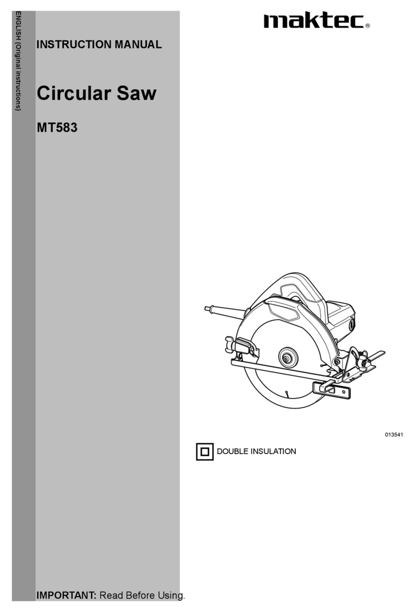 Maktec MT583 instruction manual