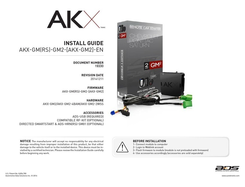 AKX AKX-GM-GM2-EN install guide