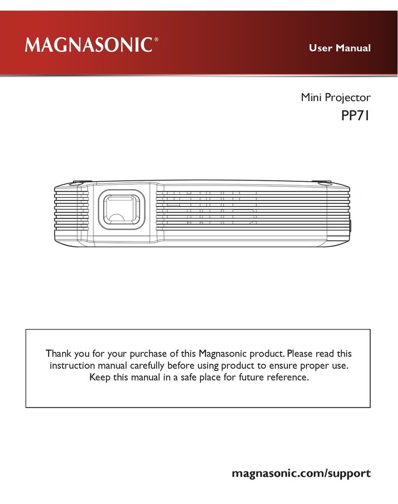 Magnasonic PP71 user manual