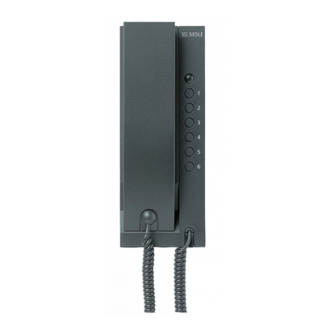 SSS Siedle ZS 932-0S User manual SSS Siedle ZS 932-0S User manual