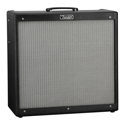 Fender HOT ROD DEVILLE 410 Combo Service manual