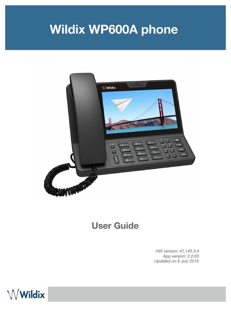 Wildix WP600A user guide