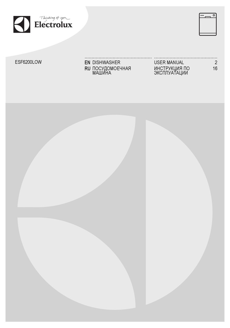 Electrolux ESF6200LOW User manual