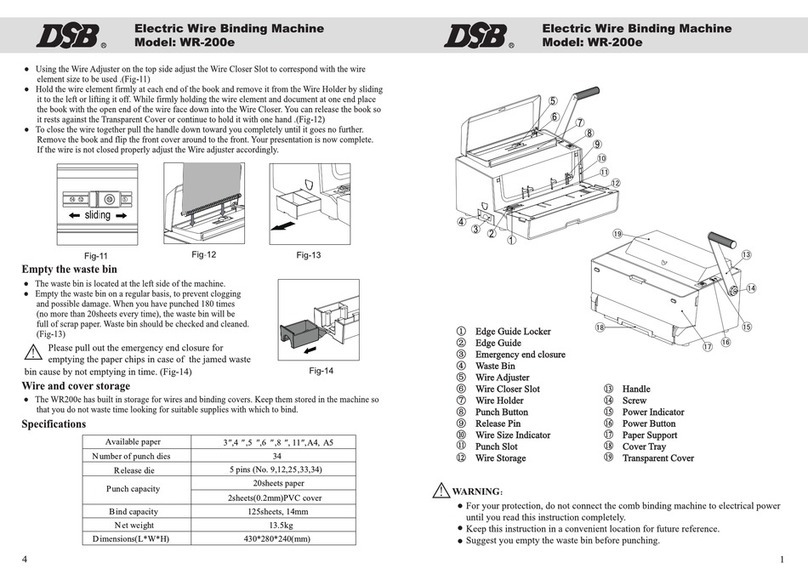 DSB WR-200e User manual