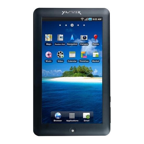Yarvik TAB210 User manual