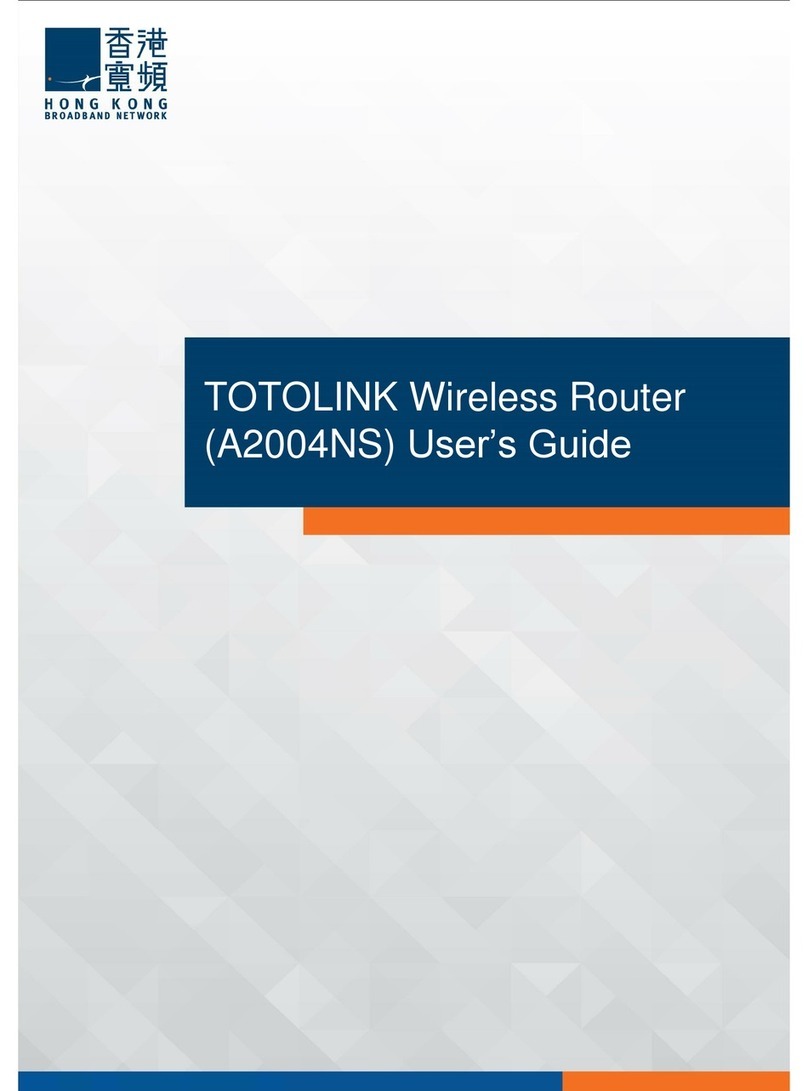 Toto Link A2004NS User manual