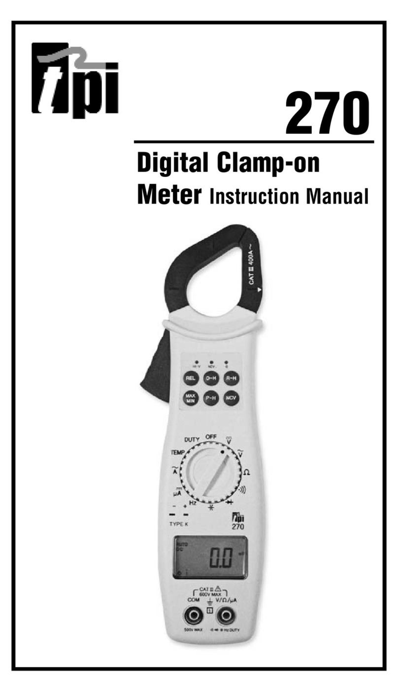 TPI 270 instruction manual