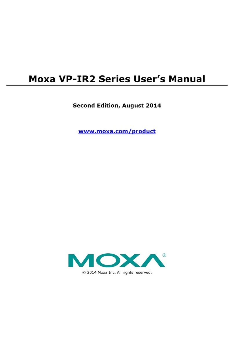Moxa Technologies VP-IR2 Series user manual