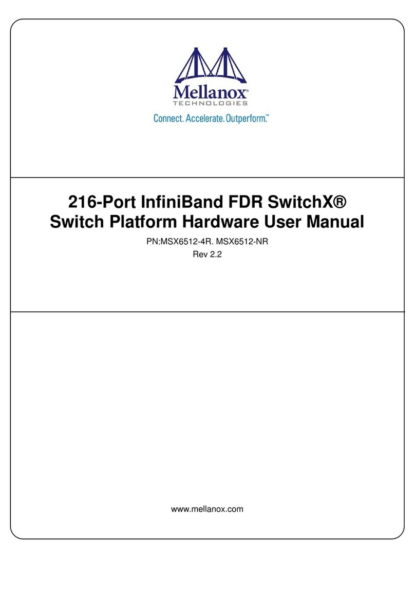 Mellanox Technologies MSX6512-4R Hardware user manual