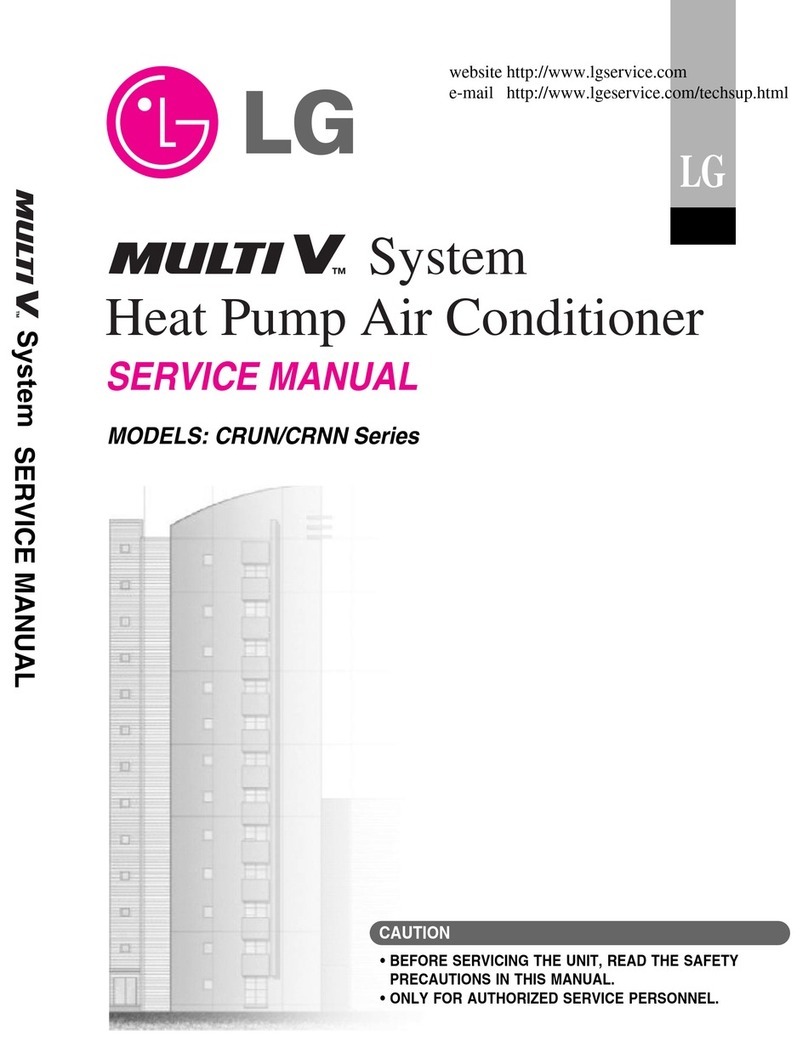 LG Multi V CRUN Series User manual