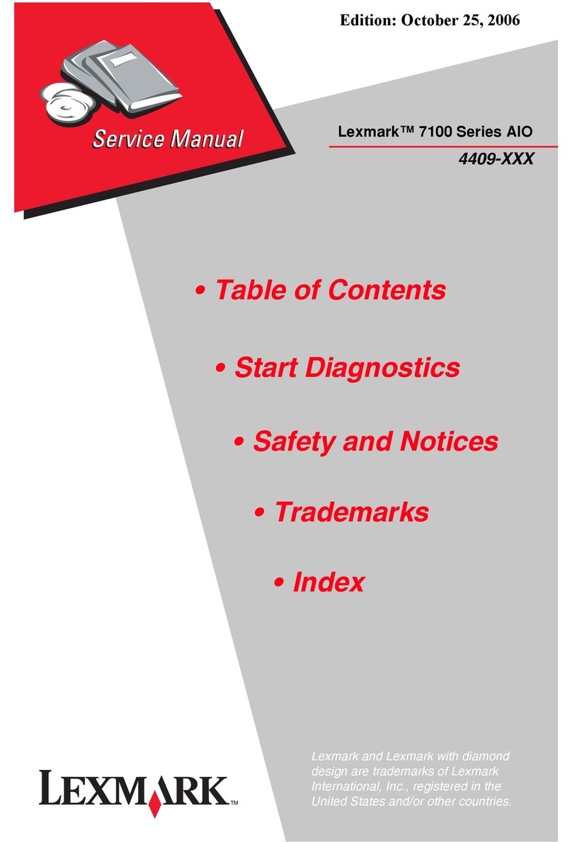 Lexmark 7100 series User manual