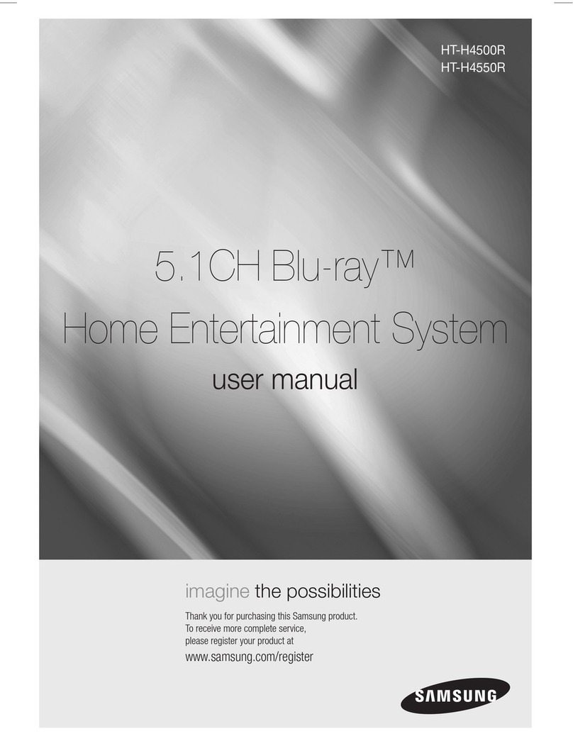 Samsung HT-H4500R User manual