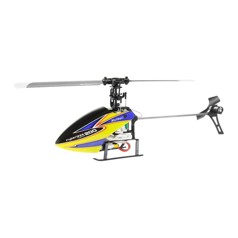XciteRC Flybarless Trainer 200 User manual