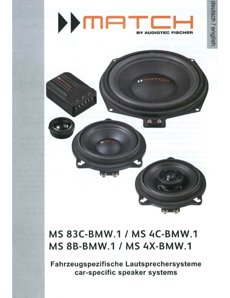 Match MS 83C-BMW.1 manual