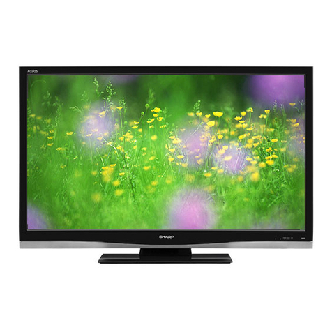 Sharp Aquos LC 37D64U Service manual